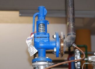 안전밸브 등의 설치대상 및 설정압력